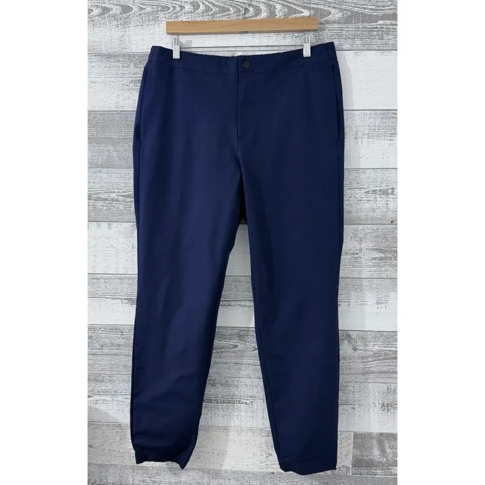 Banana Republic Chino Pants Men 36X31 Navy Straight Leg Lightweight